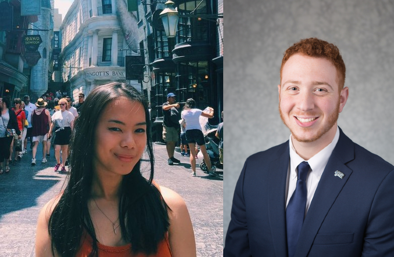 Beyerlein and Mattler Named Batchelder Scholars for 2019-2020